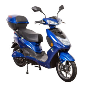 Scuter electric ZT-27-C-GRAPHENE Warrior EEC, motor 900W, baterie 48V 22Ah GRAPHENE, viteza 25km/h, autonomie 60km, nu necesita permis - Albastru