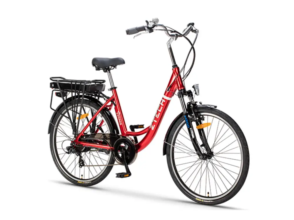 Bicicleta electrica ZT-34-B, motor 250W, 36V 10Ah, viteza 25km/h, autonomie 30 km