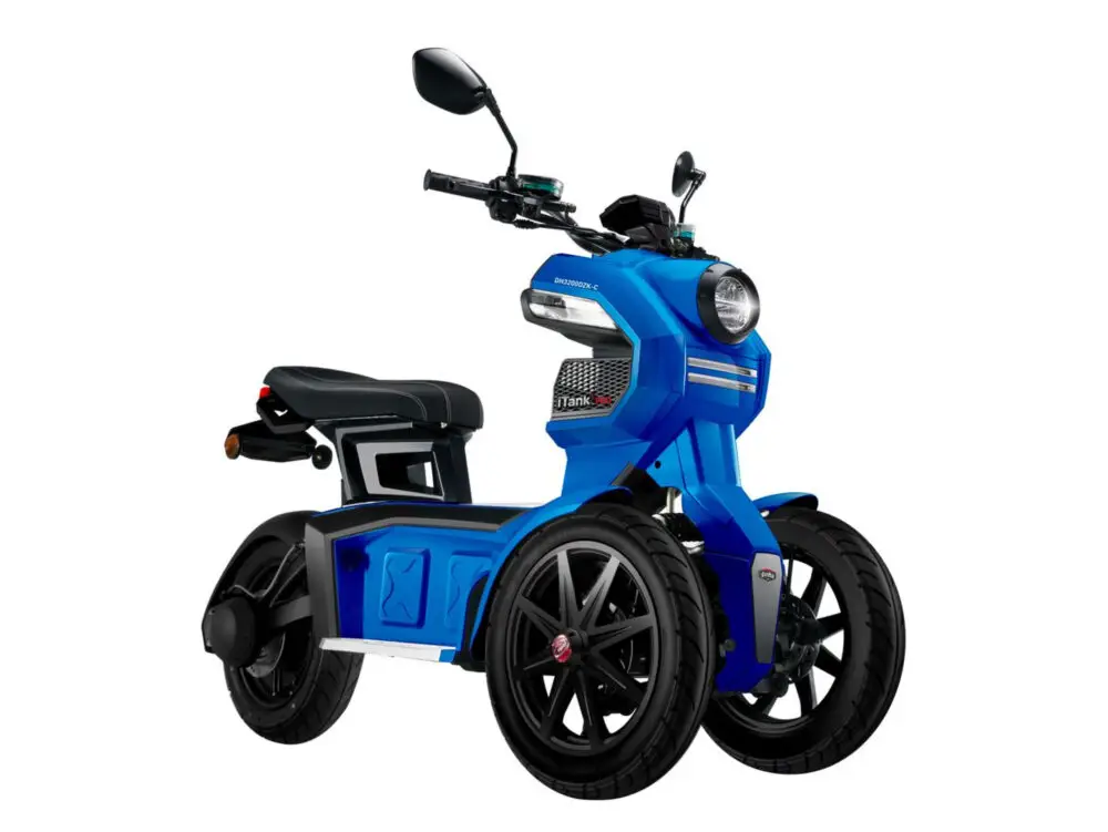 Tricicleta electrica ZT-99 iTank sport, motor 2KW, 60V 26Ah Li-ion, viteza maxima 45km/h, autonomie 50 km
