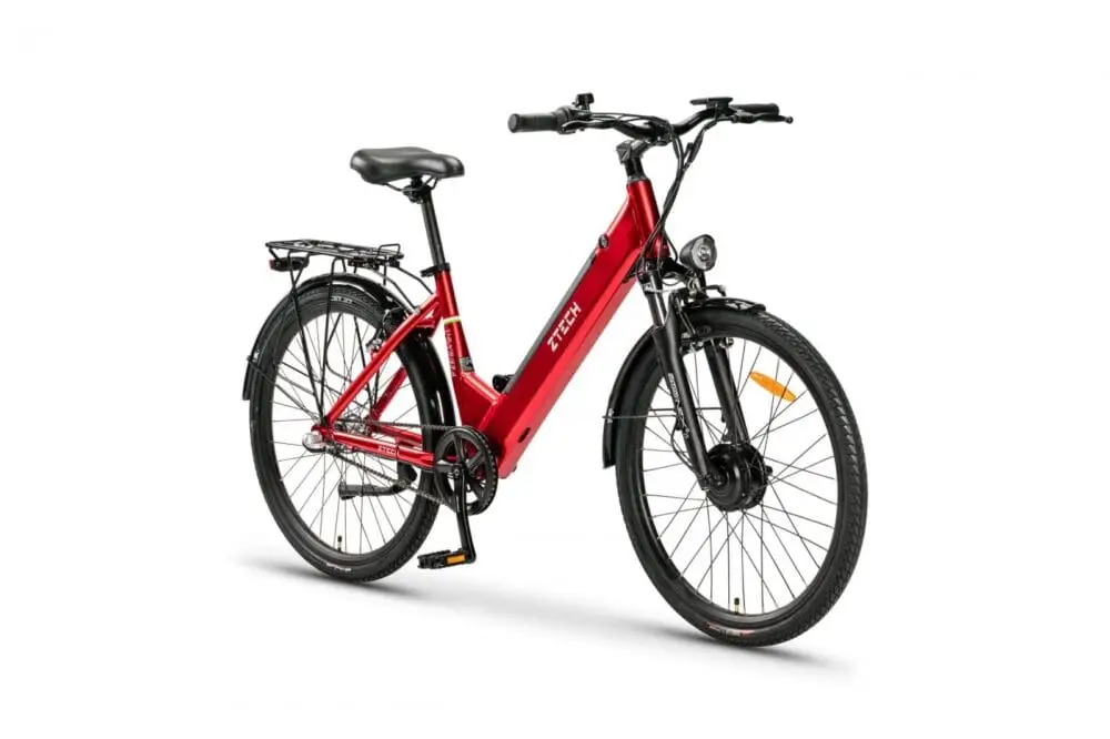 Bicicleta electrica ZT-83, motor 250W, baterie 36V 12Ah, autonomie 40 km, viteza maxima asistata 25km/h