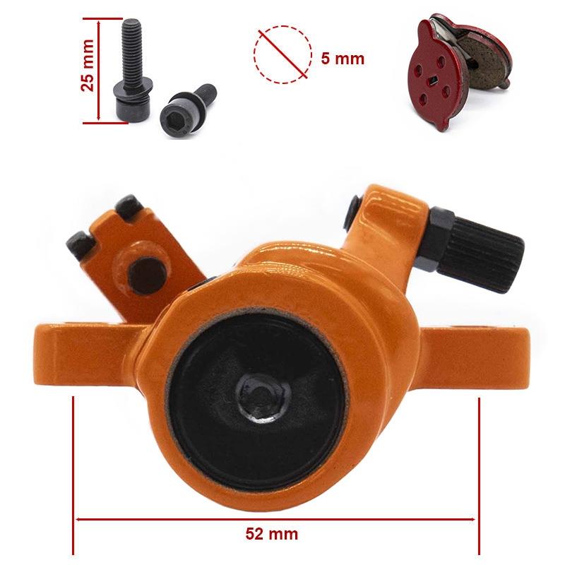 Etrier de frână Ninebot Seria F si D portocaliu - imagine 2