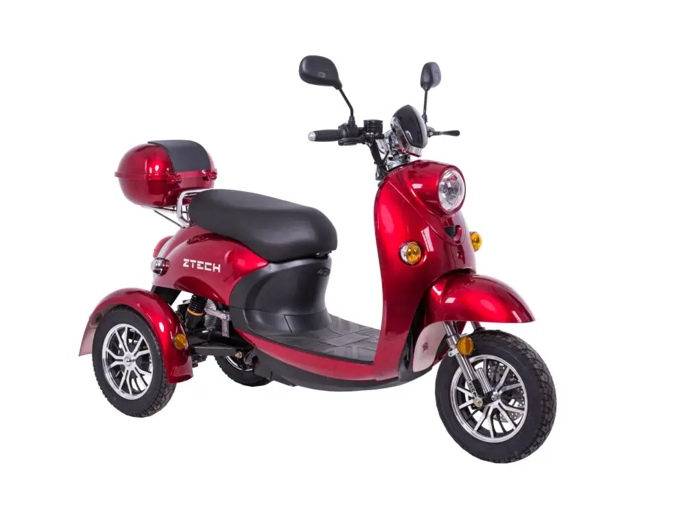Triciclu electric ZT-63-B-GRAPHENE, motor 650W, 60V 20Ah, viteza 25km/h, autonomie 55km, nu necesita permis de conducere