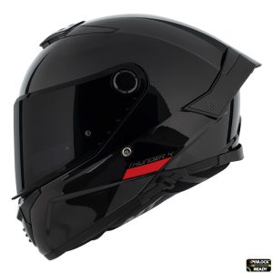 Casca integrala pentru scuter - motocicleta MT Thunder 4 SV A1 negru lucios (ochelari soare integrati) – tip viziera MT-V-28B XXXL (65/66cm)