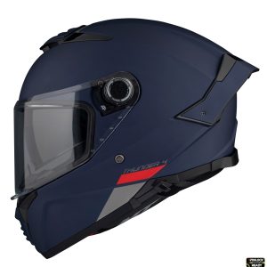 Casca integrala pentru scuter - motocicleta MT Thunder 4 SV A7 albastru mat (ochelari soare integrati) – tip viziera MT-V-28B XXXL (65/66cm)