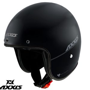 Casca pentru scuter - motocicleta Axxis model Hornet SV A1 negru mat (ochelari soare integrati) XL (61/62cm)