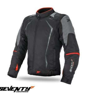 Geaca (jacheta) barbati pentru scuter - motocicleta Racing Seventy vara/iarna model SD-JR47 culoare: negru/rosu Negru/rosu XXXL