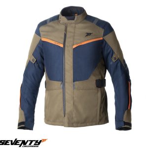 Geaca (jacheta) barbati pentru scuter - motocicleta Touring Seventy iarna model SD-JT83 culoare: kaki (maro) Kaki (maro) 4XL