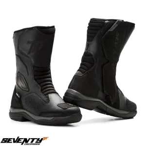Ghete pentru scuter - motocicleta Touring Unisex Seventy model SD-BT13 culoare: negru Negru 49