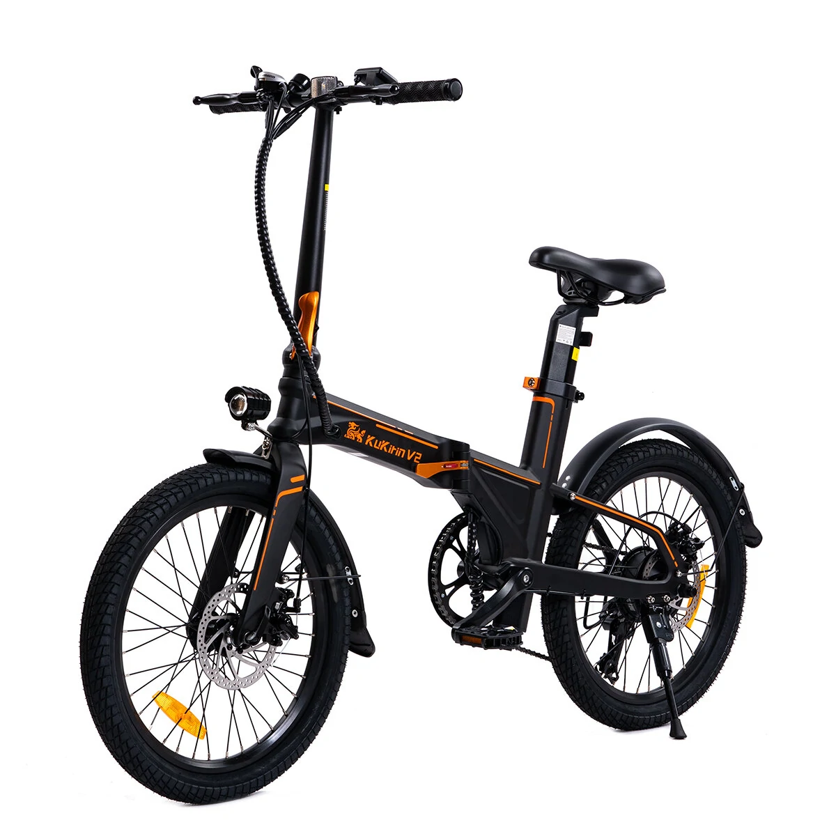 Bicicleta electrică originala Kukirin (Kugoo Kirin) V2, Motor 430W, Baterie 36V 7.5Ah, Autonomie 30-45km
