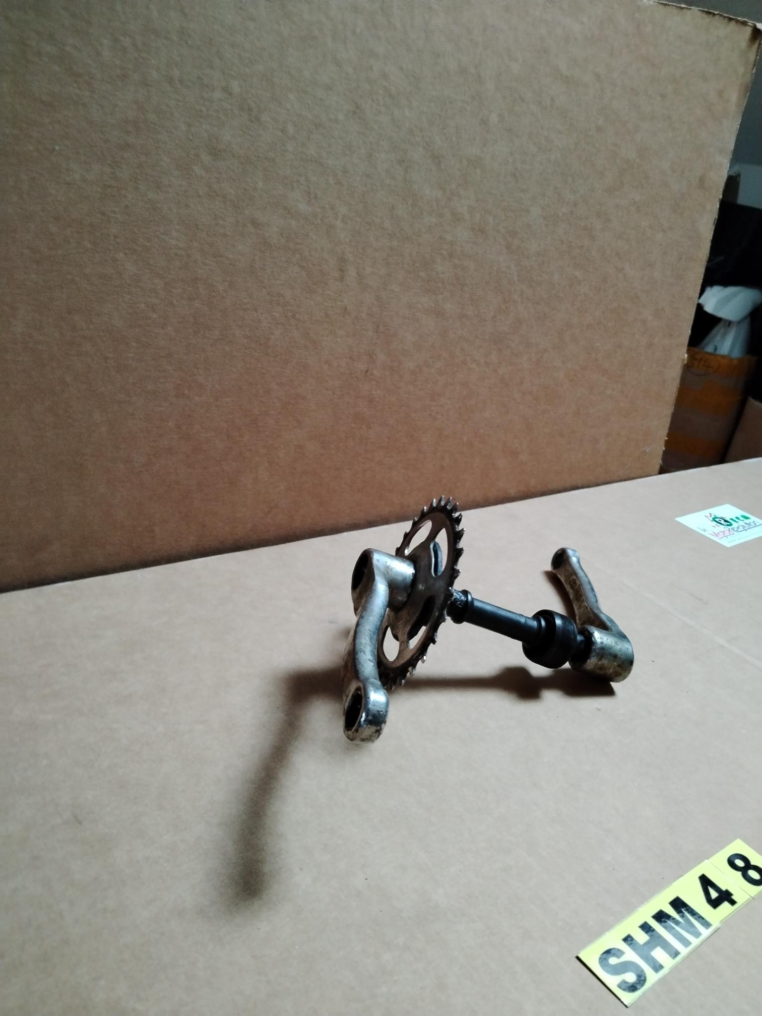 AX PEDALA CU PINION SECOND HAND SCUTER ELECTRIC Z-TECH ZT-04 - imagine 4