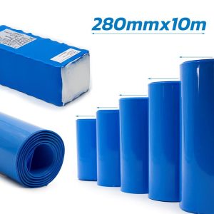 Tub termocontractabil albastru 280mm 10M