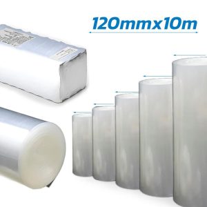 Tub termocontractabil transparent 120mm 10M