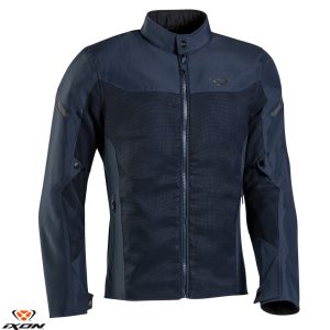 Geaca (jacheta) barbati pentru scuter - motocicleta Racing/Roadster Ixon vara model Fresh MS culoare: navy (albastru) Navy (albastru) XXXL