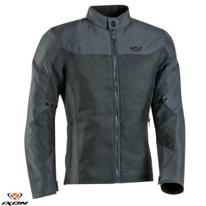 Geaca (jacheta) barbati pentru scuter - motocicleta Racing/Roadster Ixon vara model Fresh MS culoare: khaki Khaki XXXL