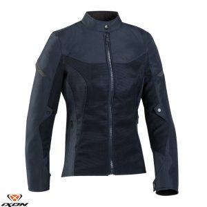 Geaca (jacheta) femei pentru scuter - motocicleta Racing/Roadster Ixon vara model Fresh LS culoare: navy (albastru) Navy (albastru) XL