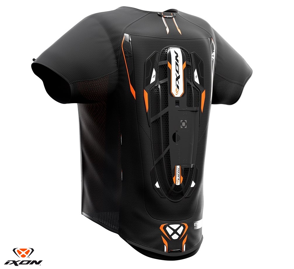 Vesta Airbag Unisex Ixon model IX-Airbag U05 culoare: negru/portocaliu Negru/portocaliu L - imagine 2