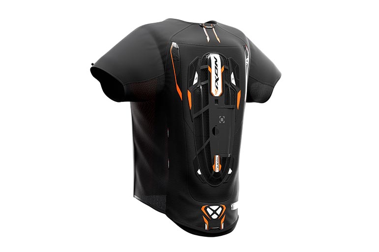 Vesta Airbag Unisex Ixon model IX-Airbag U05 culoare: negru/portocaliu Negru/portocaliu L - imagine 5