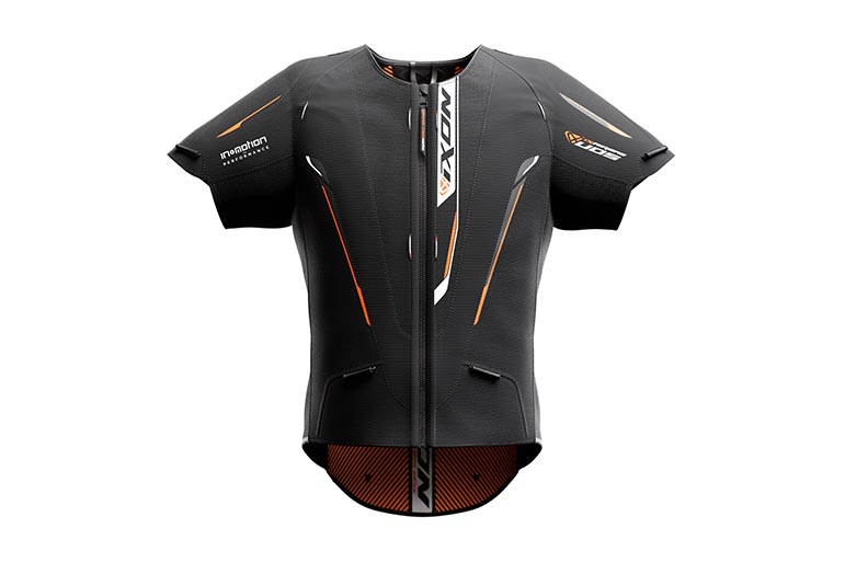 Vesta Airbag Unisex Ixon model IX-Airbag U05 culoare: negru/portocaliu Negru/portocaliu L - imagine 4