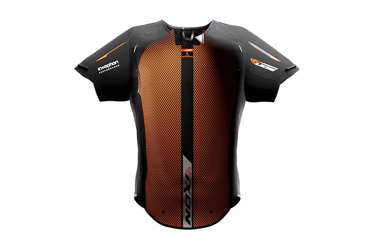 Vesta Airbag Unisex Ixon model IX-Airbag U05 culoare: negru/portocaliu Negru/portocaliu L - imagine 3