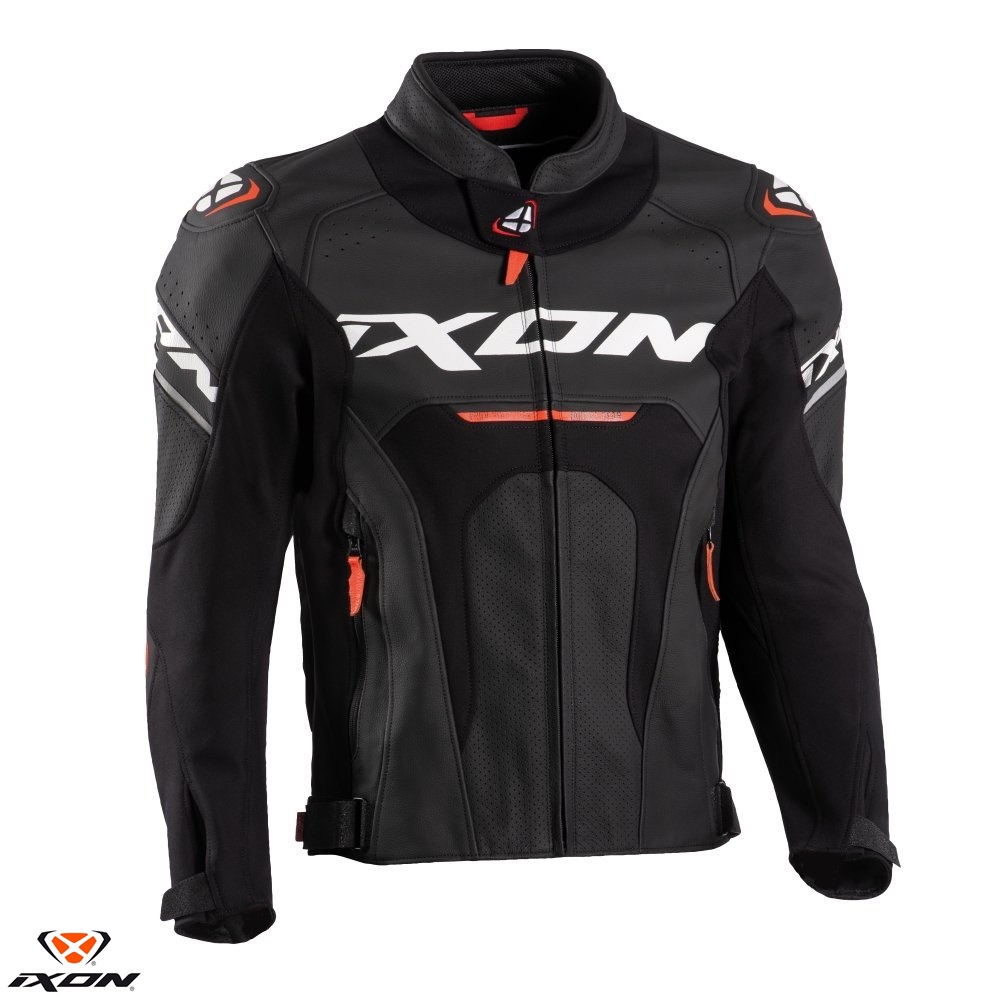 Geaca (jacheta) barbati scuter/motocicleta piele Racing Ixon vara