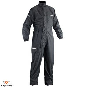 Costum moto ploaie Ixon model Compact Suit culoare: negru (montare peste echipament) 4XL