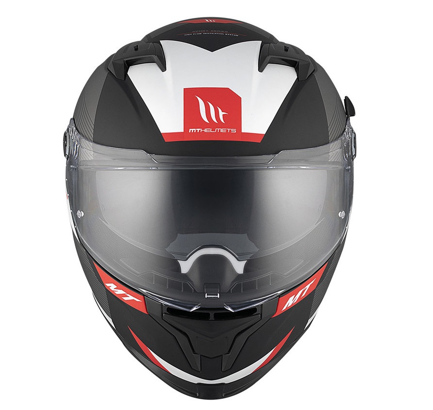 Casca integrala pentru scuter - motocicleta MT Braker SV Chento B0 gri mat (ochelari soare integrati) L (59/60cm) - imagine 3