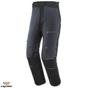 Pantaloni pentru scuter - motocicleta barbati Touring/Adventure Ixon All season model M-SKD MS culoare: navy (albastru) (pantaloni laminati; waterproof pe exterior) XXXL