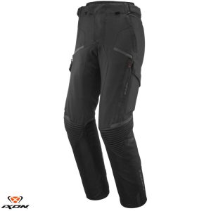 Pantaloni pentru scuter - motocicleta barbati Touring/Adventure Ixon All season model Midgard MS culoare: negru Negru XXXL