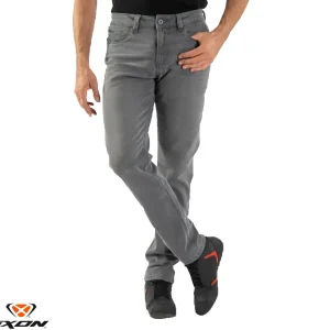 Blugi (jeans) barbati pentru scuter - motocicleta Ixon model Alex culoare: gri (Cordura® Denim) US38