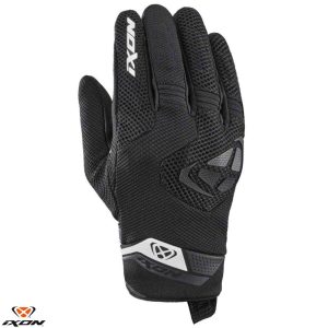 Manusi barbati pentru scuter - motocicleta Roadster vara textil/piele Ixon model MIG 2 Air Flow MS culoare: negru/alb – degete tactile 2XL (11/12)