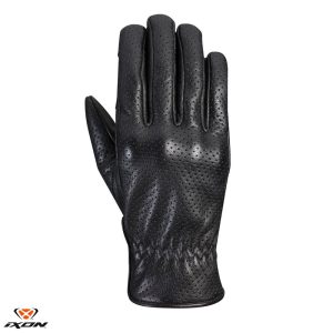 Manusi barbati pentru scuter - motocicleta Urban/heritage vara piele Ixon model RS Nizo Air MS culoare: negru – degete tactile 3XL (13/14)