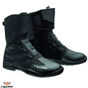 Ghete (cizme) pentru scuter - motocicleta Touring/Adventure barbati All Season Ixon model Kassius MS culoare: negru (100% waterproof) 45