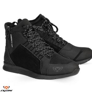 Ghete pentru scuter - motocicleta Urban barbati All Season Ixon model Freaky WP MS culoare: negru (100% waterproof) 44