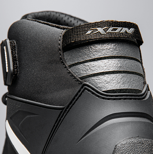 Ghete pentru scuter - motocicleta Roadster barbati All Season Ixon model Gambler WP MS culoare: negru/alb (100% waterproof) 47 - imagine 3