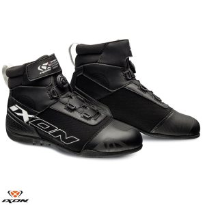Ghete pentru scuter - motocicleta Roadster barbati all season Ixon model Ranker MS culoare: negru/alb Negru/alb 47