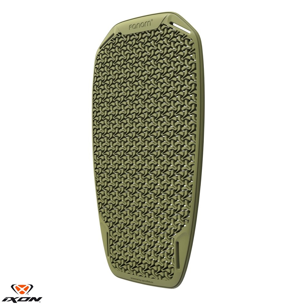 Protectie spate omologata Ixon model FANOM BFB 2 (Level 2) – culoare: khaki (Unisex) M - imagine 2