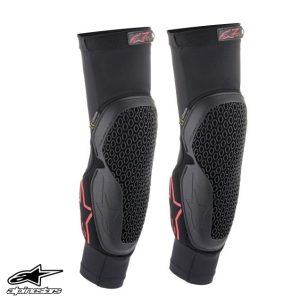 Set protectii coate adulti Alpine Star model MX Bionic Flex culoare: negru/rosu Negru/rosu L/XL