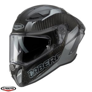 Casca integrala pentru scuter - motocicleta Caberg model Drift Evo II Carbon Nova N3 gri Pinlock ready – lentila Pinlock – 100% carbon XXL (63/64cm)
