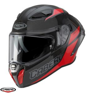 Casca integrala pentru scuter - motocicleta Caberg model Drift Evo II Carbon Nova N5 rosu Pinlock ready – lentila Pinlock – 100% carbon XXL (63/64cm)