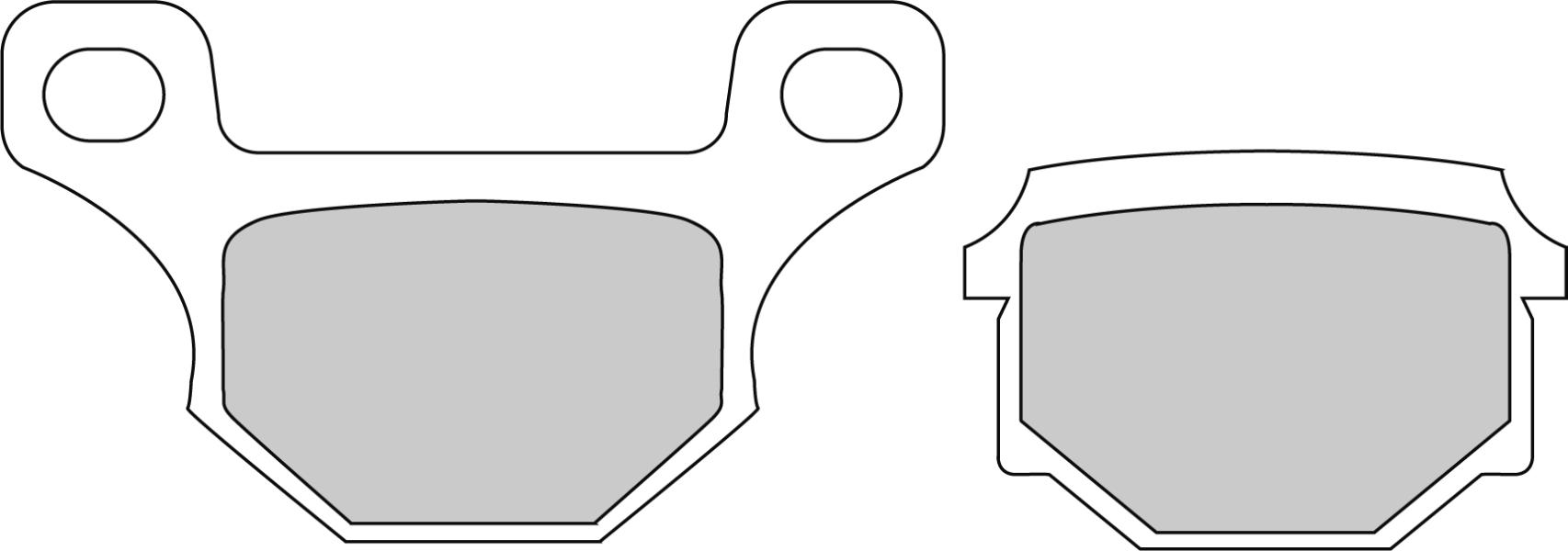 Lichidare: SET PLACUTE FRANA FDB384P - imagine 2