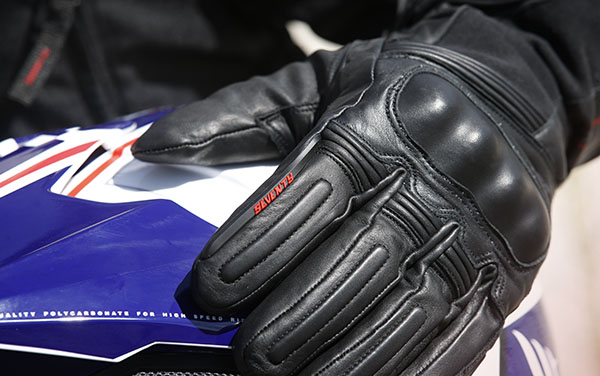 Manusi barbati pentru scuter - motocicleta Touring iarna Seventy model SD-T1 negru – WinterTex – degete tactile XXXL (12 cm) - imagine 2