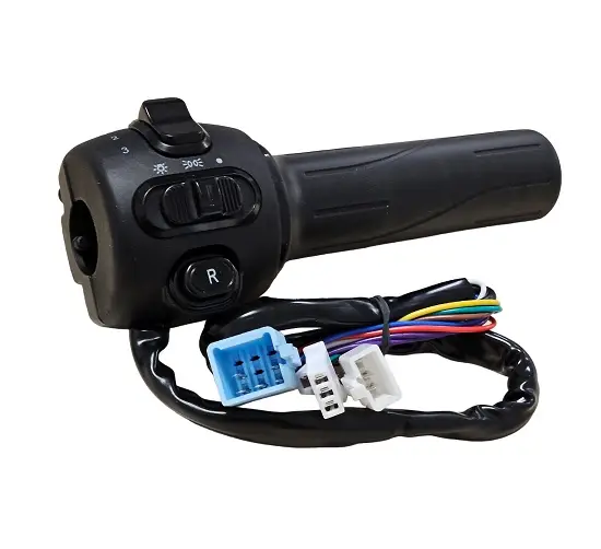 Acceleratie + comenzi lumini scuter electric (model 2) - imagine 3