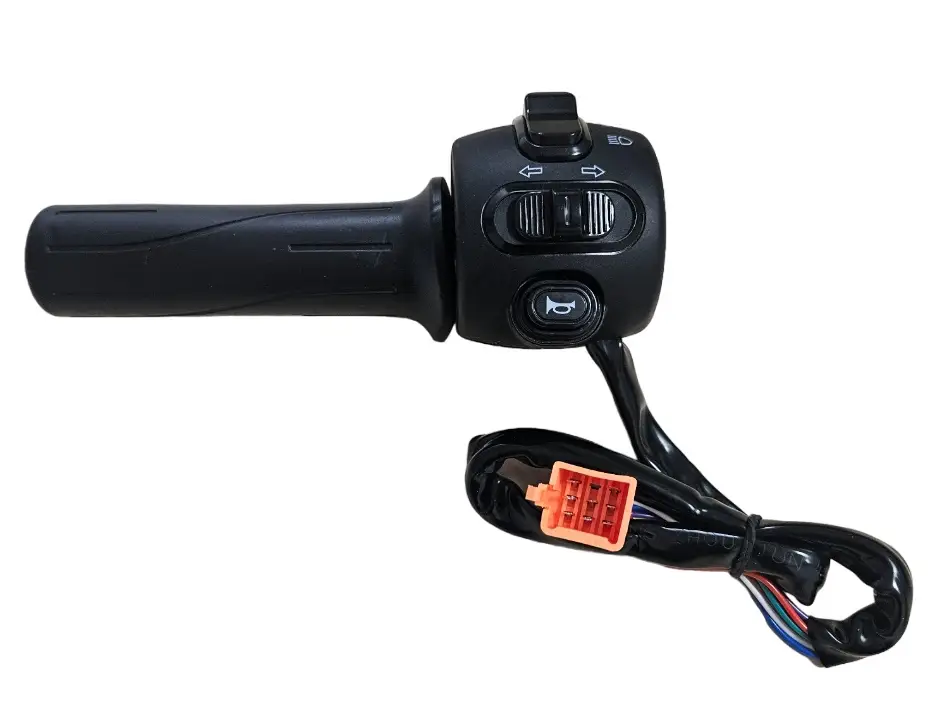 Acceleratie + comenzi lumini scuter electric (model 2) - imagine 2