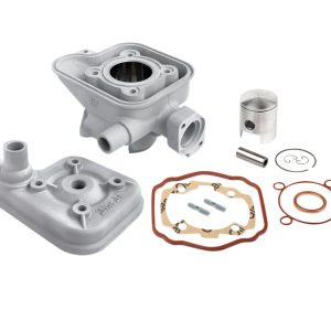 Set motor + chiulasa aluminiu-nicasil Peugeot Jet Force C-Tech - Dark Side - RCup - Ludix Blaster 2T LC 70cc D47.60 mm bolt 12 (Airsal)