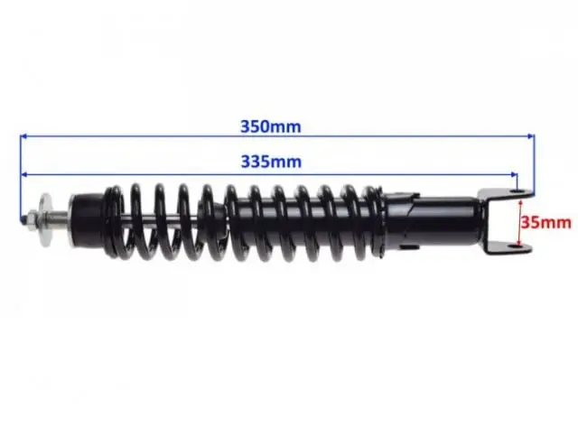 Amortizor spate Piaggio, Honda, Gilera (OEM: 610322M) - imagine 2