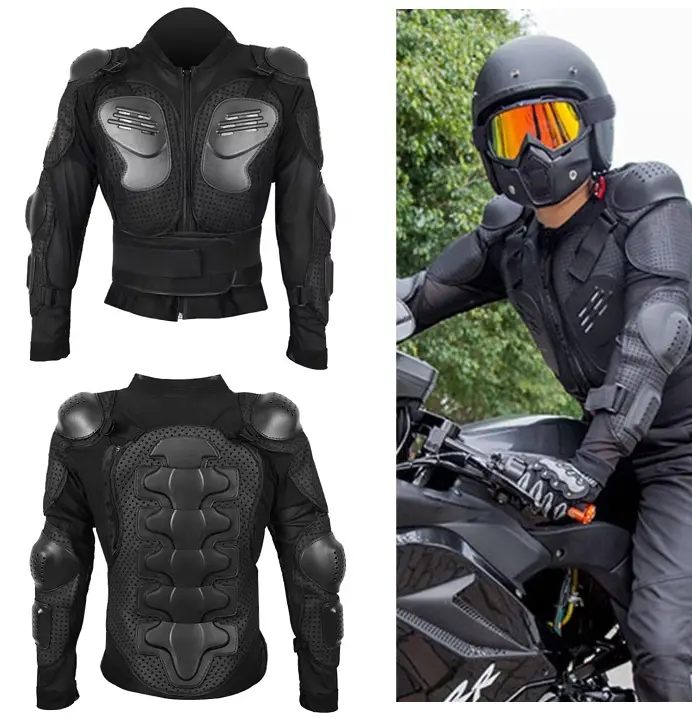 Armura superioara protectie piept, spate, maini scuter moto trotineta electrica (marime universala) - imagine 3