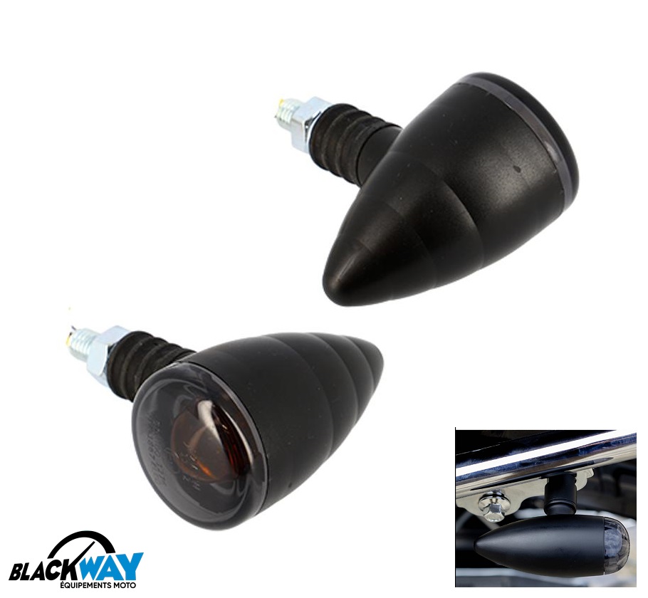 Set semnalizari tip "Blackway Carida Bulb" - E-Mark (omologate)