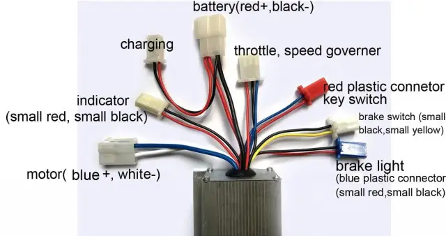 Controller bicicleta electrica 24V 800w (motor cu perii) - imagine 3
