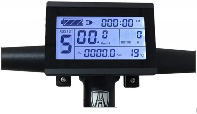 Display + controller bicicleta electrica KT LCD3 (36V - 48V / 500W) - imagine 2