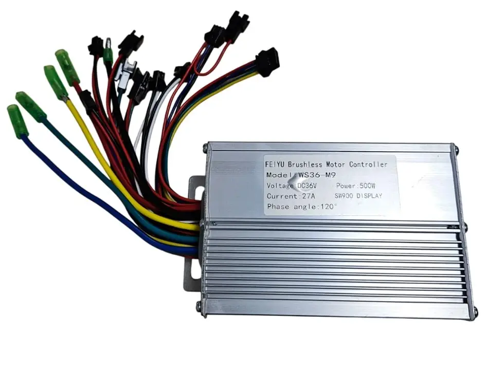 Display + controller SW900 bicicleta electrica (36V/500W) - imagine 4